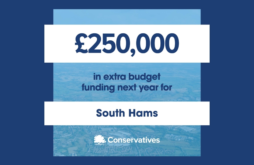 South Hams funding