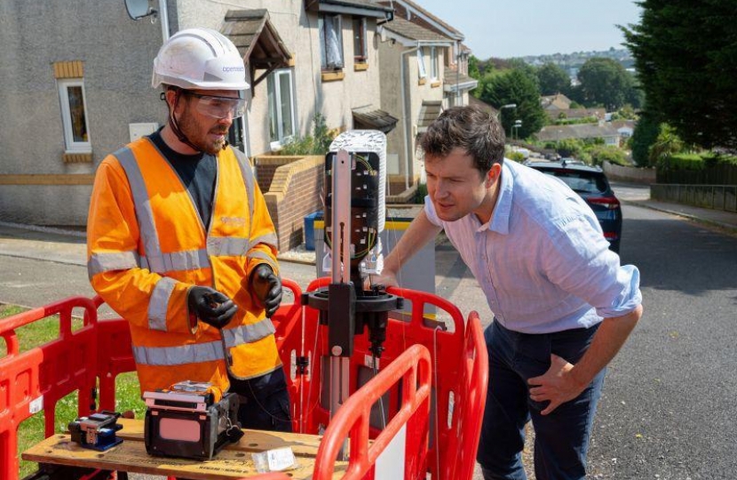 Anthony Mangnall joins Openreach engineers