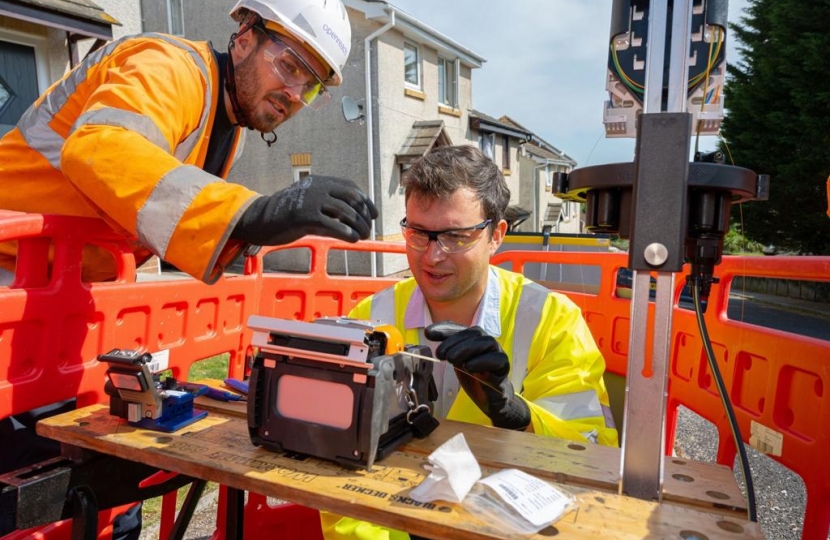 Anthony Mangnall joins Openreach engineers